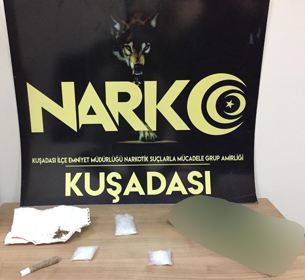 Kuşadası’nda uyuşturucu operasyonu, 3 şüpheli gözaltına alındı 