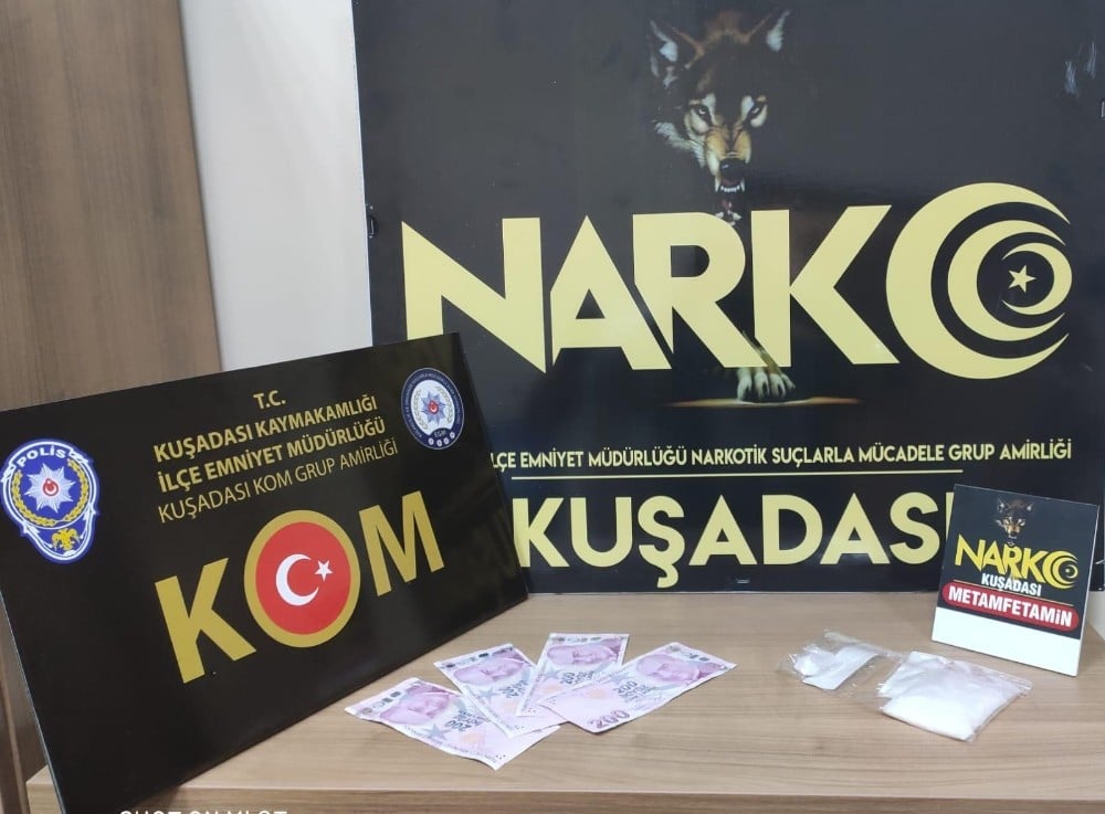 Kuşadası’nda uyuşturucu operasyonu, 3 şüpheli gözaltına alındı 