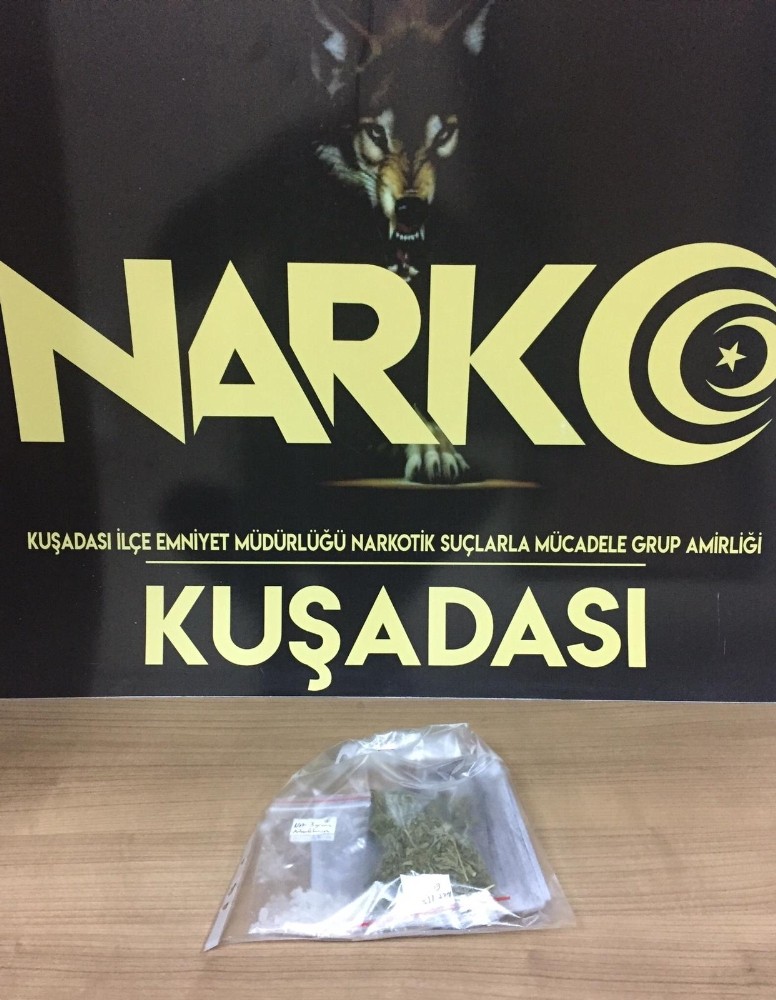Kuşadası’nda uyuşturucuyla mücadele devam ediyor 