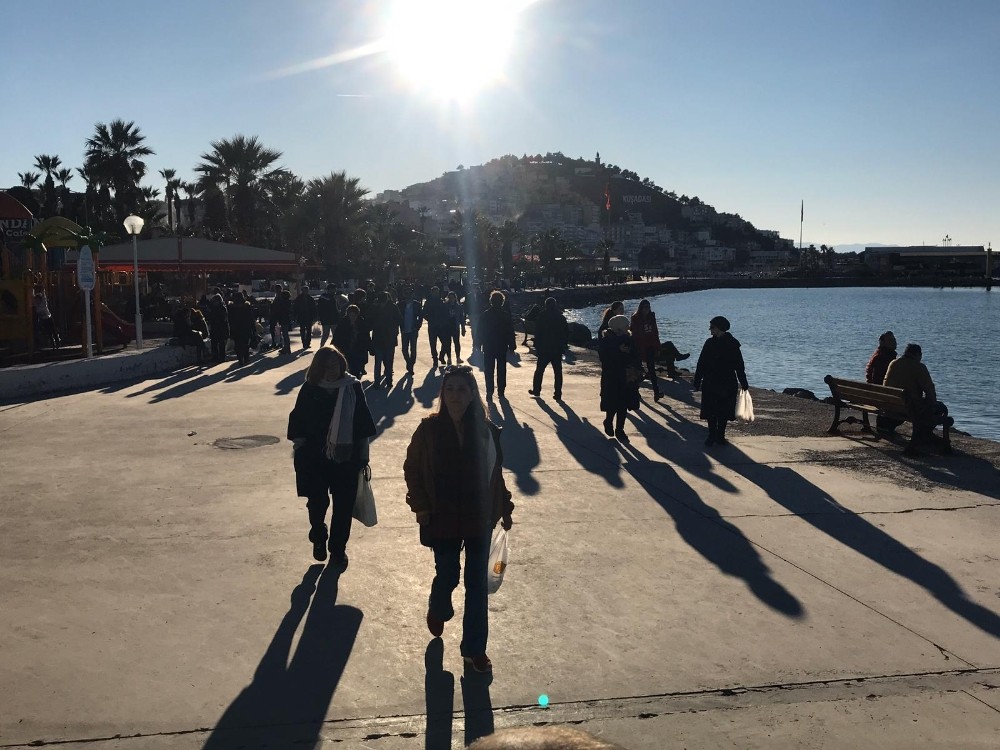 Kuşadası’nda yazdan kalma günler 