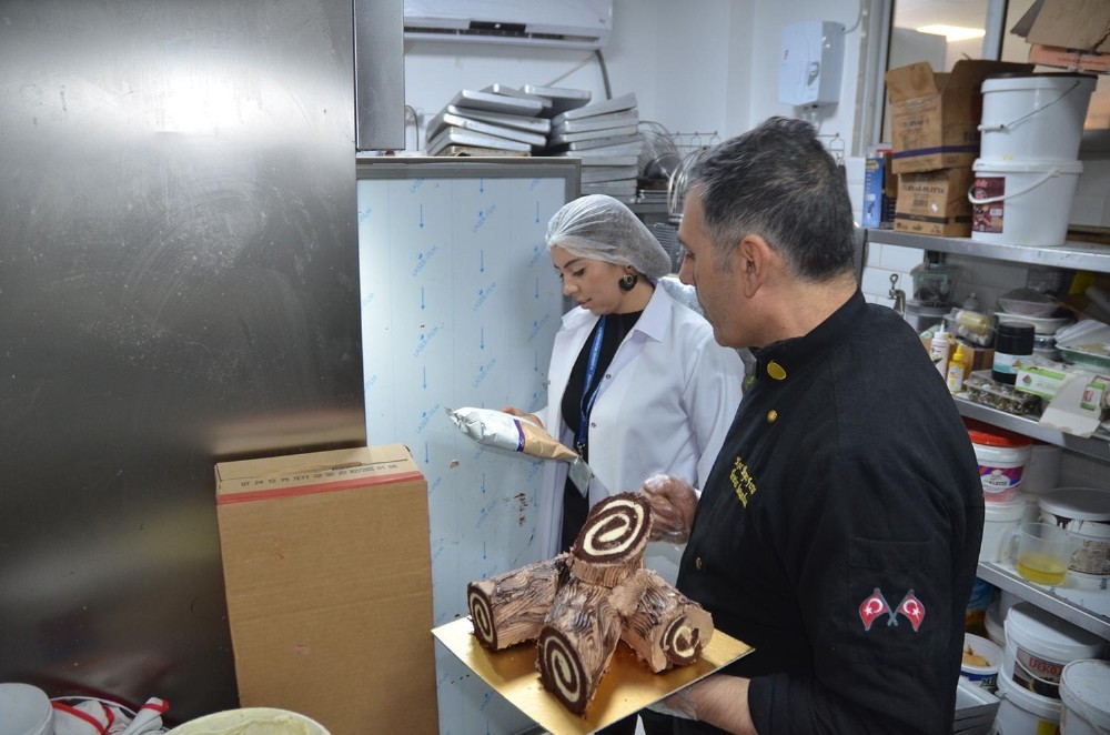 Kuşadası’nda zabıta ekipleri yeni yıl öncesi sağlık denetimi gerçekleştirdi 