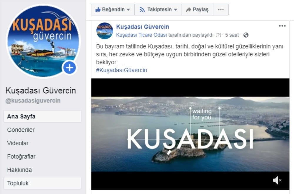 Kuşadası’nın yeni tanıtım filmi bayram öncesi yayına çıkıyor 