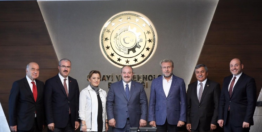 Kütahya heyetinden Bakan Varank’a ziyaret 