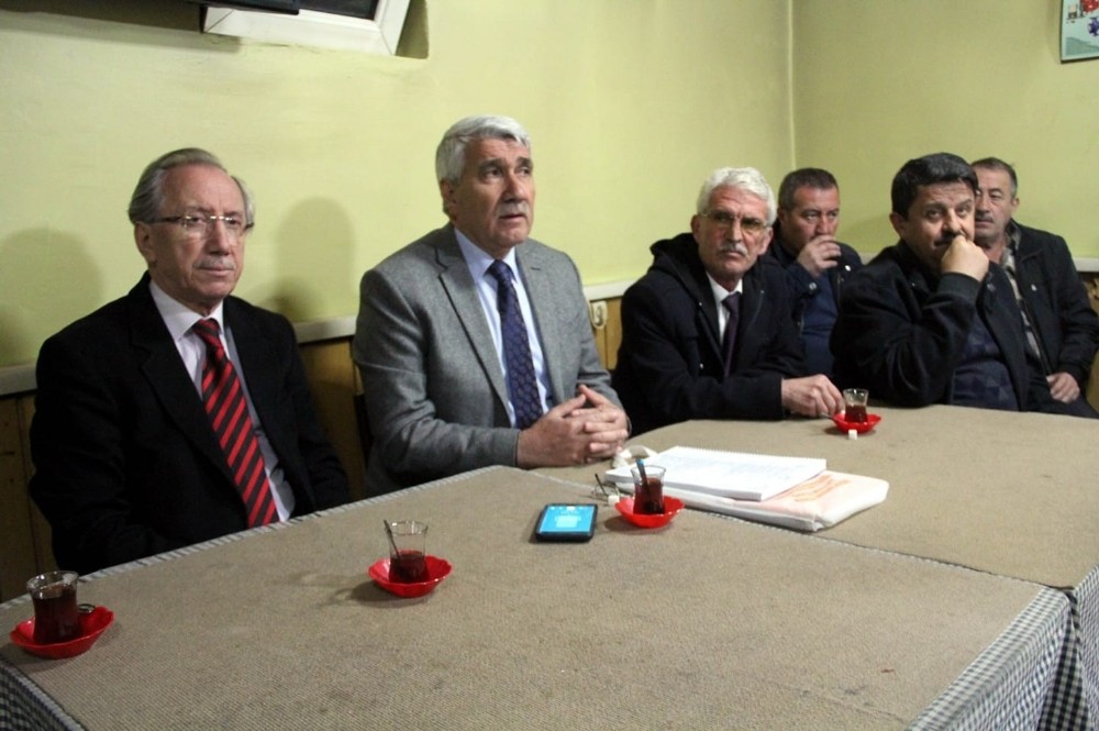 Kütahya İl Genel Meclisi adayları köylerin tamamını ziyaret etti 