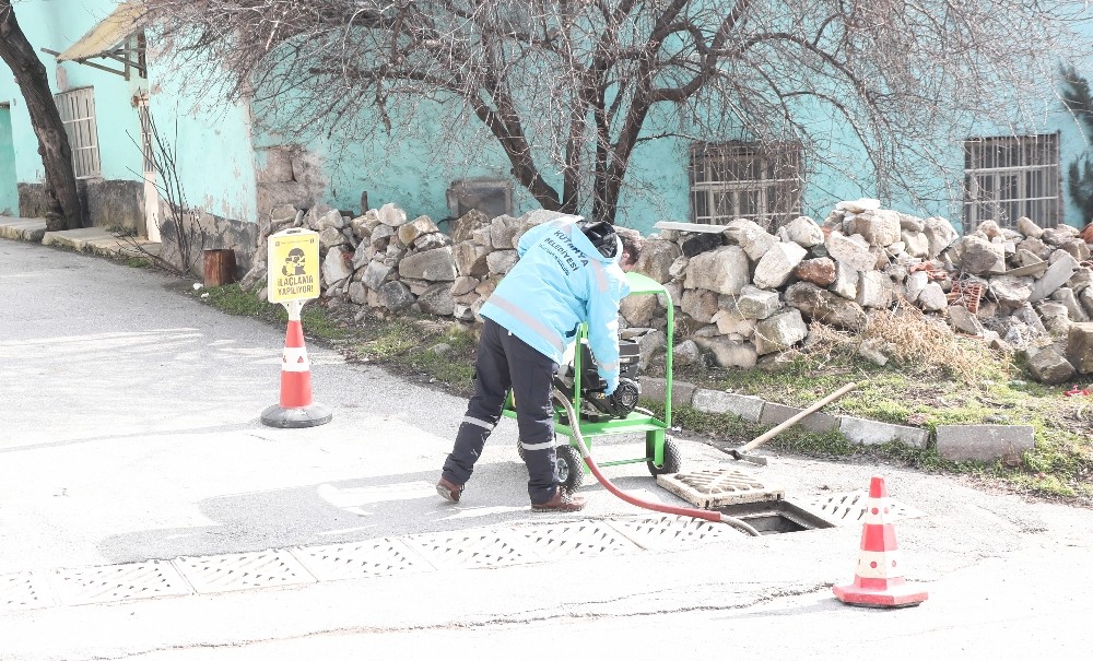 Kütahya ilaçlanıyor 