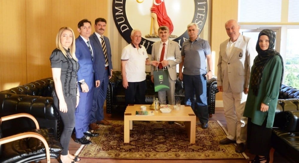 Kütahya Yeşilay’dan Rektör Uysal’a ziyaret 