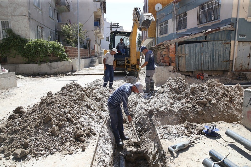 Kütahya’da altyapı çalışmaları 