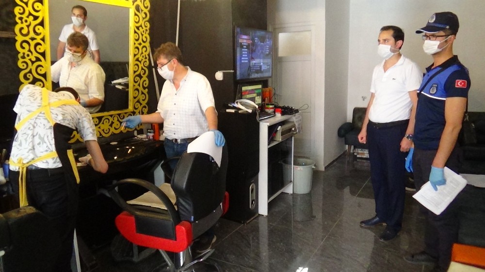 Kütahya’da berber, kuaför ve güzellik salonlarına sıkı denetim 
