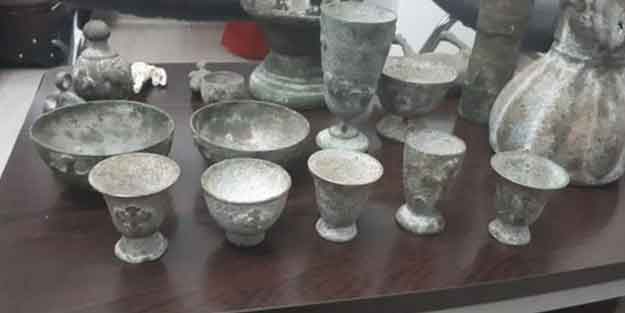 Kütahya'da esrarengiz tarihi eser incelemeye gönderildi