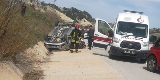 Kütahya'da feci kaza: Yaralılar var
