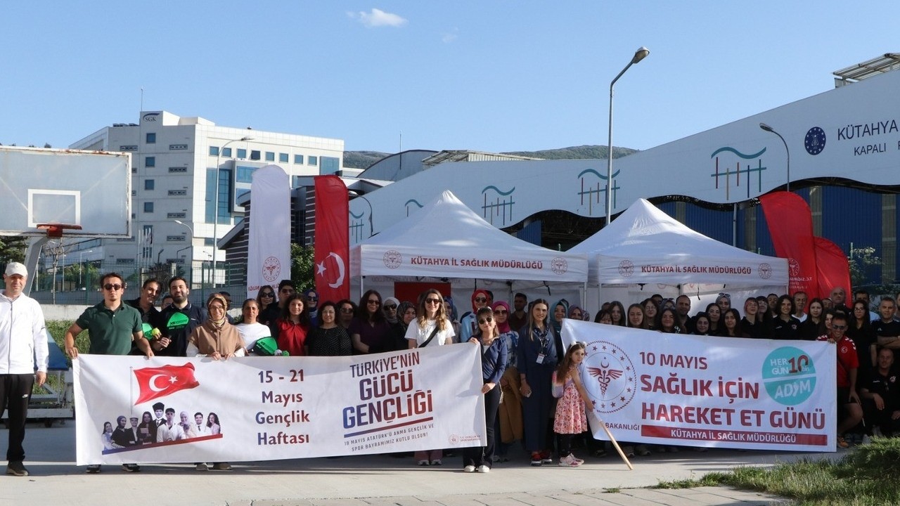 Kütahya’da Gençlik Haftası etkinliklerinde sağlık teması öne çıktı