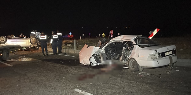 Kütahya'da kaza: 1 ölü, 2 yaralı