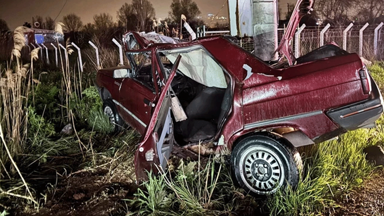 Kütahya'da korkunç kaza: 1 ölü, 1 yaralı!