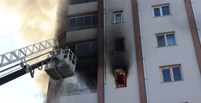 Kütahya'da korkutan yangın!