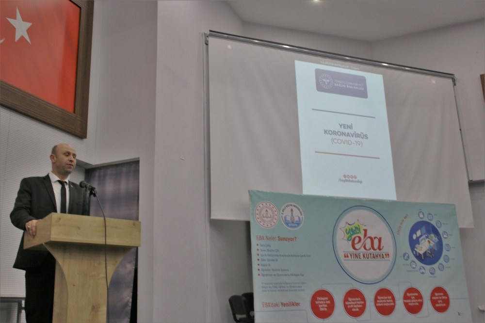 Kütahya’da korona virüs bilgilendirme toplantısı 