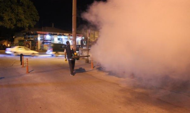 Kütahya'da sinek ilacının dumanını yangın sandılar ve...