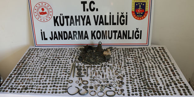 Kütahya'da tarihi eser kaçakçılığı operasyonu!