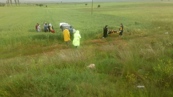 Kütahya’da trafik kazası: Aynı aileden 4 kişi yaralandı 