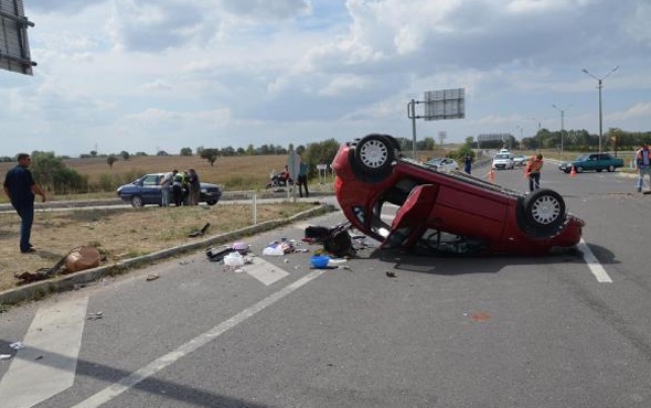 Kütahya'da zincirleme trafik kazası: 7 kişi yaralı