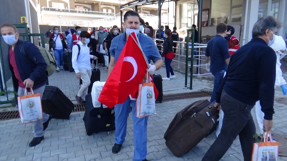 Kütahya’ya getirilen 459 vatandaşın karantina süreci tamamlandı 