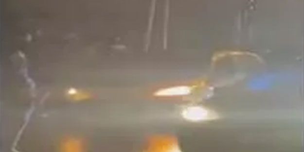 Kutlama yapan taraftarı ezip geçti