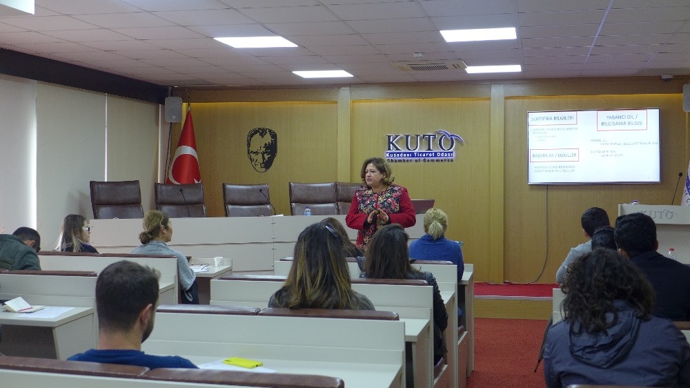 KUTO’nun CV hazırlama ve iş görüşmesine hazırlık eğitimleri ilgi gördü 