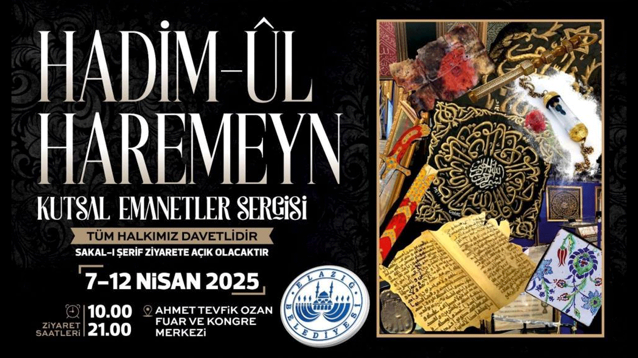 Kutsal emanetler sergisi için geri sayım