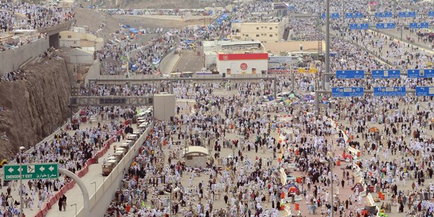 Kutsal topraklarda hac coşkusu