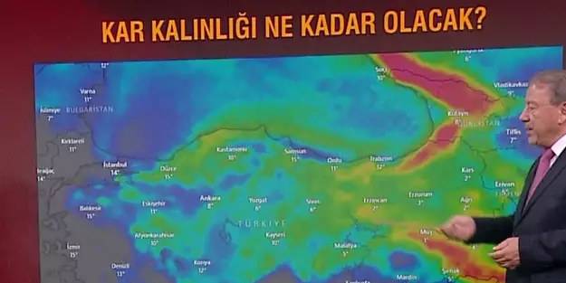 Kutup soğukları Türkiye'nin birçok yerinde soğuk hava, kar yağışı geliyor!