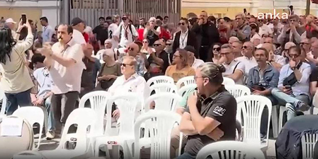 Kutuplaştırmanın da nefret dilinin de hepsi bu solcularda! Kabataş Erken Lisesi'nde utandıran protesto
