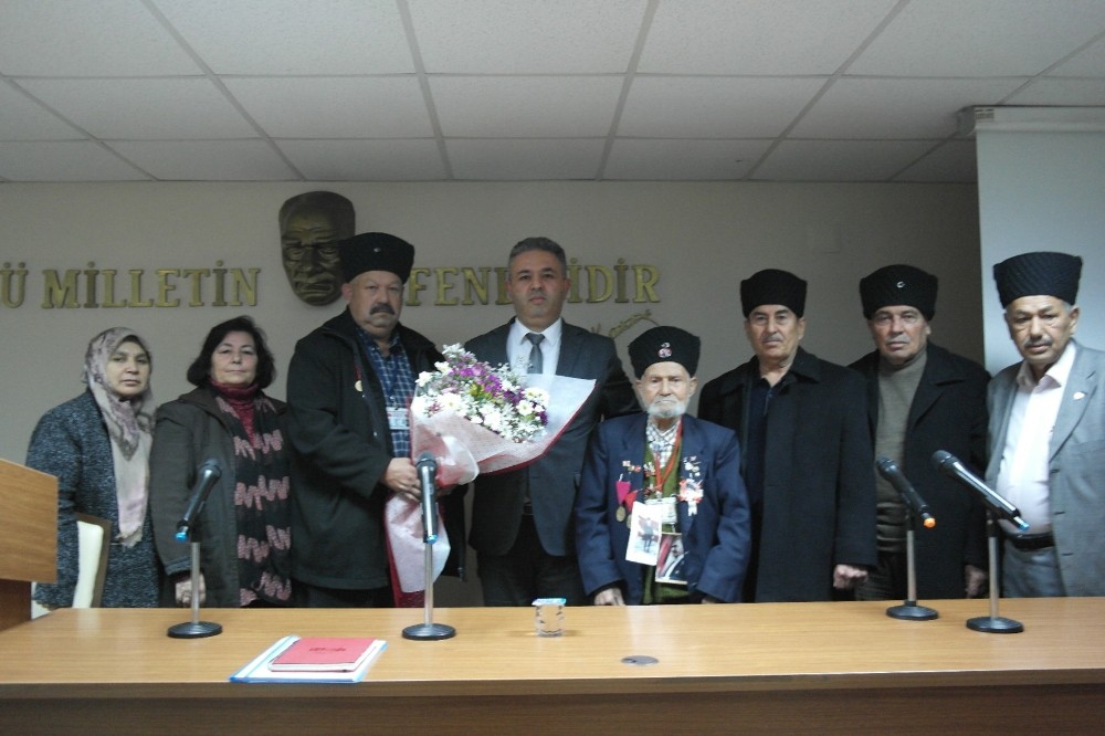 Kuvayi Milliye Mücahitler Derneği üyelerine afet konferansı 