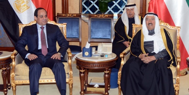 Kuveyt Emiri Sabah Sisi'yle görüştü