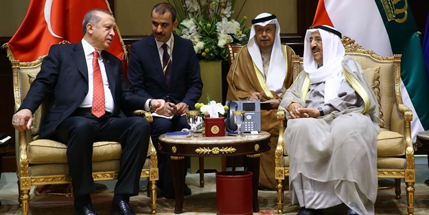 Kuveyt Emiri'nden Erdoğan'a başsağlığı mesajı