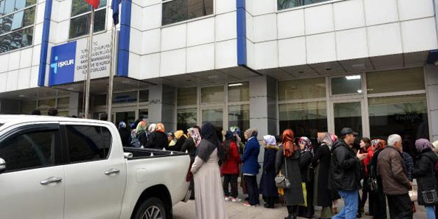 Kuyruğun sonu gelmedi! 6 aylık iş için rekor başvuru