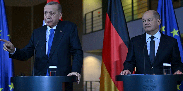 Kuyruklarına basın böyle oluyor! Erdoğan'ın sözleri 'borçlu' Almanları hoplattı