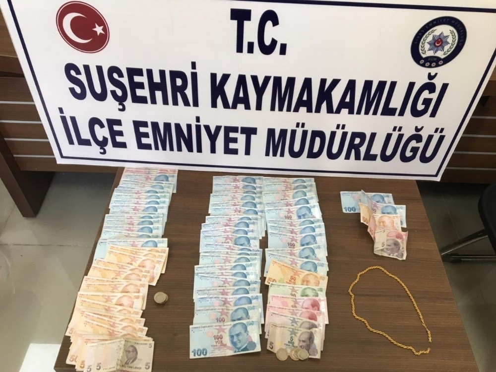 Kuyumcuya sahte altın satmaya çalışırken yakalandı 