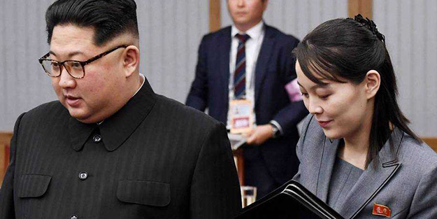 Kuzey Kore lideri Kim Jong Un'un kız kardeşinden tehdit gibi mesaj!