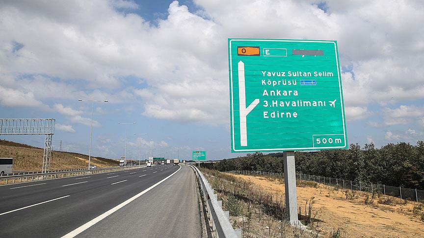 Kuzey Marmara Otoyolu Paşaköy-TEM Kurtköy bağlantı yolu açılıyor