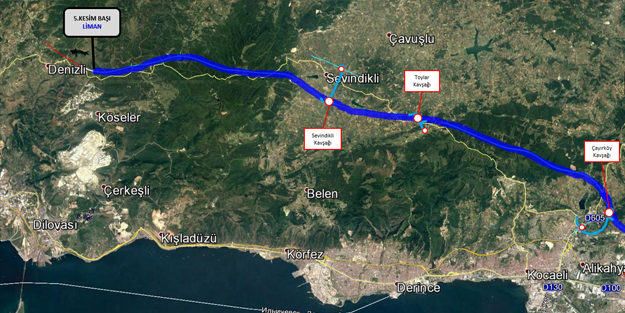 Kuzey Marmara Otoyolu Projesi'nde önemli gelişme