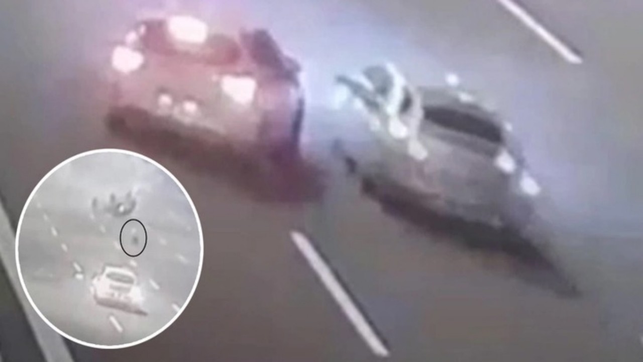 Kuzey Marmara Otoyolu’nda dehşete düşüren kaza! 9 yaşındaki çocuk, yola böyle savruldu! İşte anbean o korkunç görüntüler