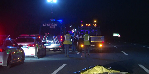 Kuzey Marmara Otoyolu’nda feci kaza: 1 ölü, 2 yaralı