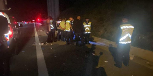 Kuzey Marmara Otoyolu’nda feci kaza