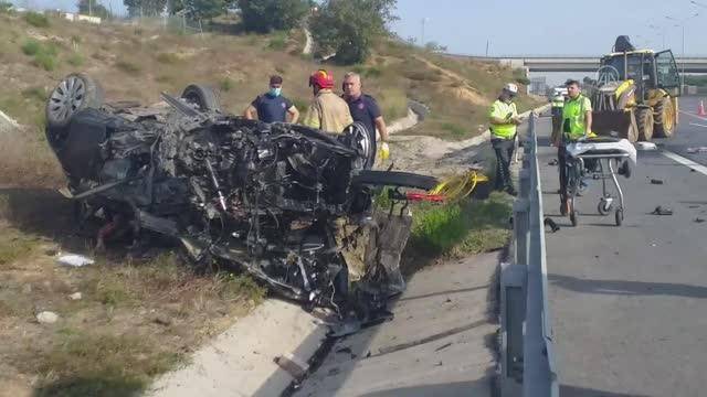  Kuzey Marmara Otoyolu’nda feci kaza! Hem yetim hem öksüz kaldılar