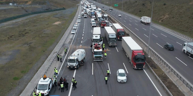 Kuzey Marmara Otoyolu'nda kaza