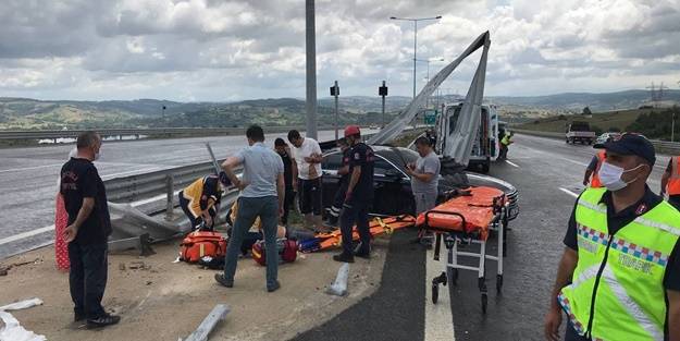 Kuzey Marmara Otoyolu'nda kaza: Ölü ve yaralılar var