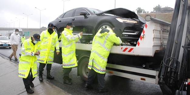 Kuzey Marmara Otoyolu'nda trafik kazası