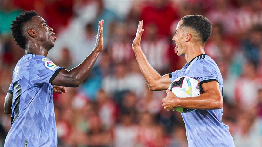 La Liga'nın son şampiyonu Real Madrid sezona galibiyetle başladı