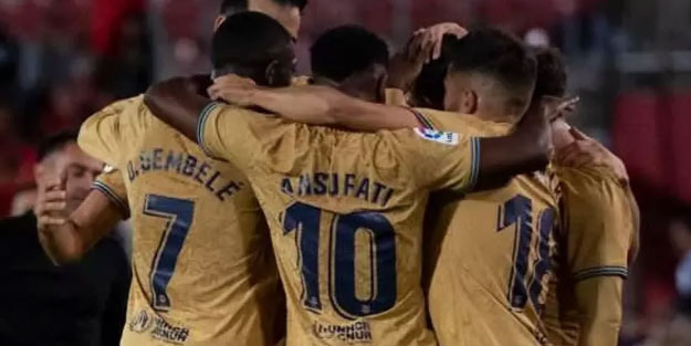 La Liga'nın yeni lideri Barcelona