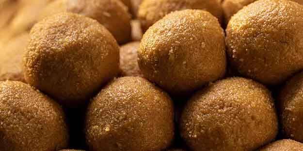 Ladoo hint tatlısı tarifi nasıl yapılır? Besan ladoo tarifi