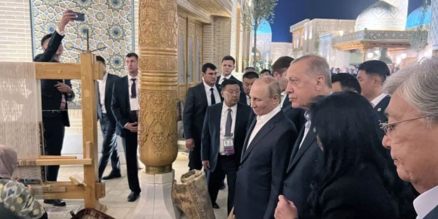 Laf olsun diye 'dünya lideri' denmiyor! Güne damga vuran fotoğraf